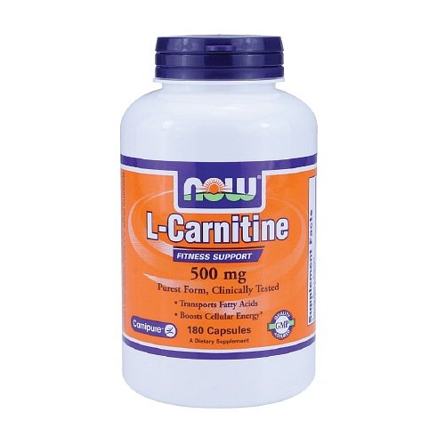 Ahora alimentos L-carnitina 500 mg 180 cápsulas