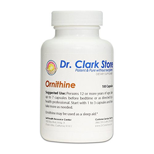 Ornitina, 500 Mg 100 cápsulas