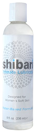 Lubricante íntimo de Shibari Premium, ultra suave, a base de agua, botella de 8 oz