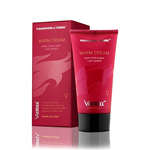 Viamax Warm crema - hacer su clímax duran más! Crema íntima femenina que aumenta la sangre flujo, circulación, sensibilidad y lubricación Natural.