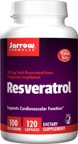 Jarrow Formulas Resveratrol 100 mg, 120 Caps de Veggie