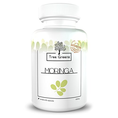 Más leche de la madre - árbol verdes Moringa cápsulas ayuda mamás aumento su producción de leche y su energía los niveles rápidamente y naturalmente - vitaminas A-K - Omegas todos - 46 antioxidantes - todos los aminoácidos esenciales