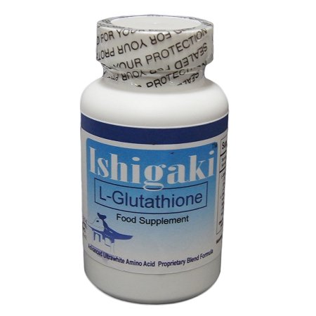 Auténtico Ishigaki L-Glutatión 600 mg × 60 cápsulas con L-Glutatión Booster