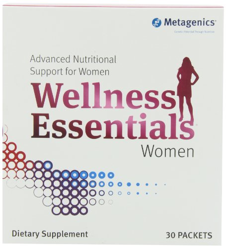 Metagenics bienestar esencial mujeres paquetes, cuenta 30