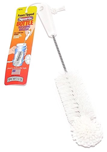Botella de los deportes con punta de espuma Brushtech B17C cepillo de lavado