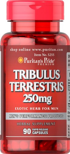 Puritan Pride Tribulus Terrestris 250 mg-90 cápsulas