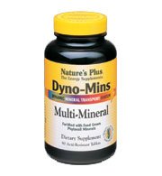 De la naturaleza más minerales multi Dyno-Mins-90 tabletas