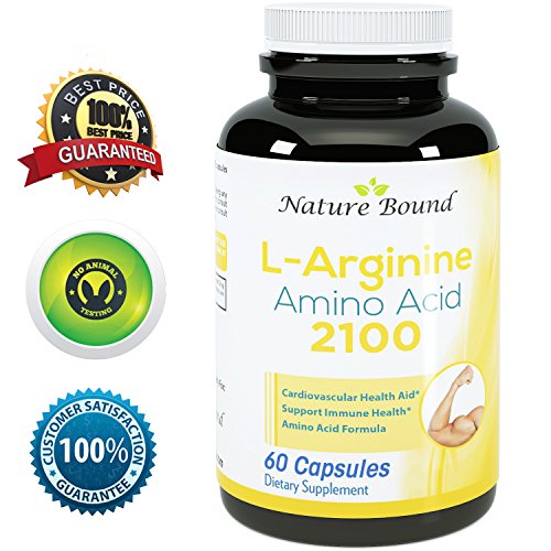 ★ 100% pura L-arginina ★ Premium fórmula de aminoácidos para pre-trabajo - el óxido nítrico ayuda ★ 1000 mg por cápsulas - garantizada por naturaleza limitados