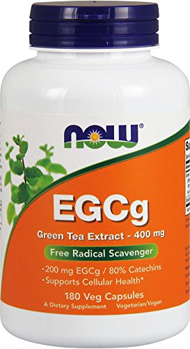 AHORA alimentos EGCg, té verde extracto, 400mg, 180 Vcaps