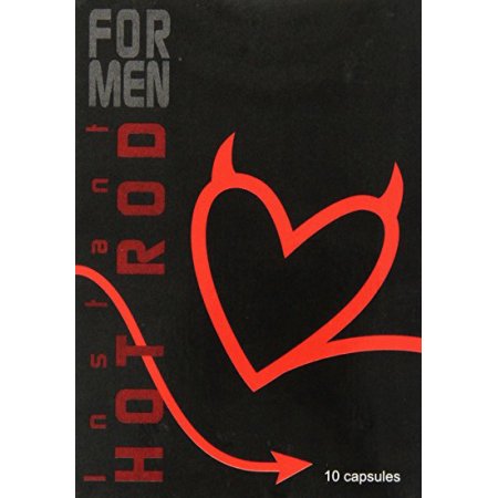 Instant Hot Rod HotRod Hombres Enhancement Sexual, 10 cápsulas