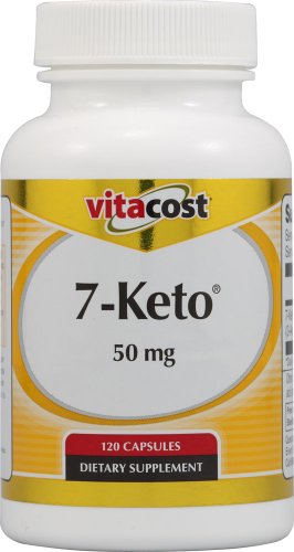 Vitacost 7-Keto - 50 mg - 120 cápsulas