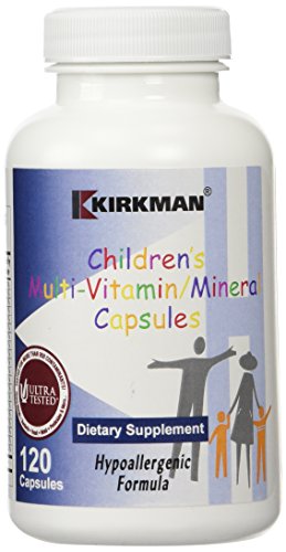 Fórmula infantil Multi-Vitamin/Mineral, hipoalérgico, 120 cápsulas