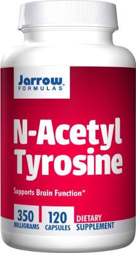 Jarrow Formulas N-acetil tirosina, 120 cápsulas, 350 mg