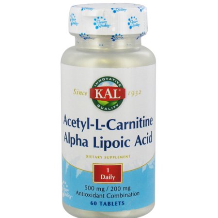 Kal acetil-L-carnitina y ácido alfa lipoico - 60 Tabletas