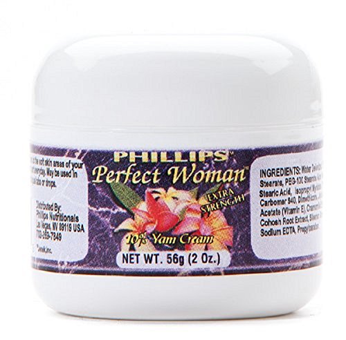 Perfecta mujer naturales bioidénticas progesterona Extra fuerte en crema 10% 2 Oz.