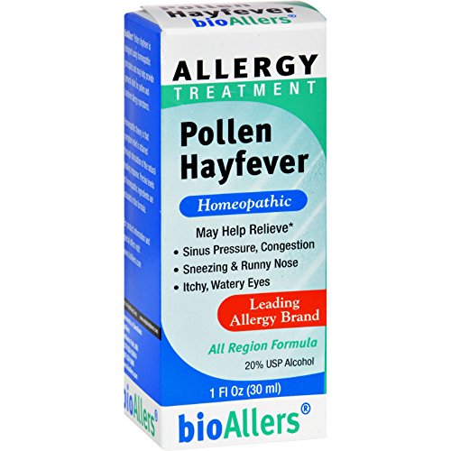 Bioallers alergias tratamiento polen fiebre del heno - 1 Oz Fl paquete-1