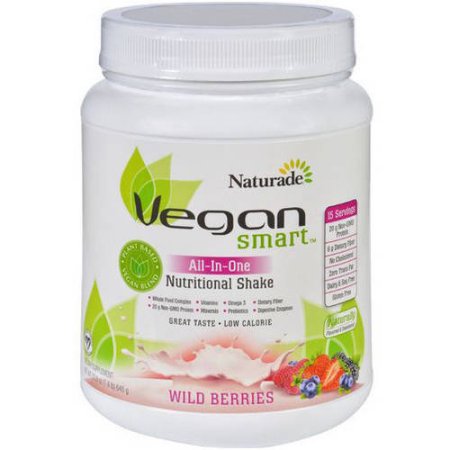  vegano inteligente bayas silvestres All-in-One Nutritional Shake 22.75 oz (paquete de 1)