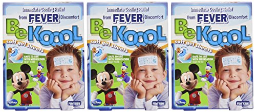 Ser Koool ser Koool suave Gel de hojas para niños, 4 cada uno (Pack de 3)