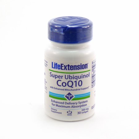 Ubiquinol CoQ10 200 mg por Life exension - 30 Softgels