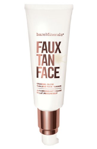 Bareminerals falso bronceado rostro protector solar, 1.7 onza líquida