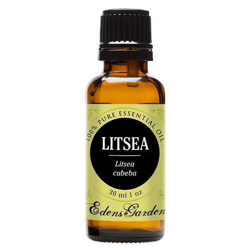 Aceite de esencial de Litsea 100% puro grado terapéutico por Edens Garden-30 ml
