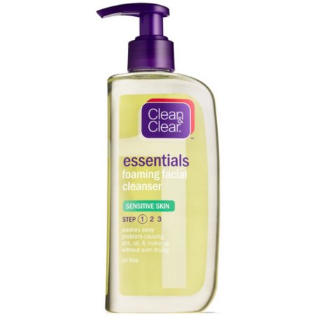 Paquete de 2 - Clean - Clear Espuma Limpiadora Facial Piel Sensible 8 oz