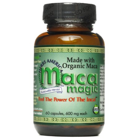 Maca Magic Orgánica 600 mg 60 Cápsulas