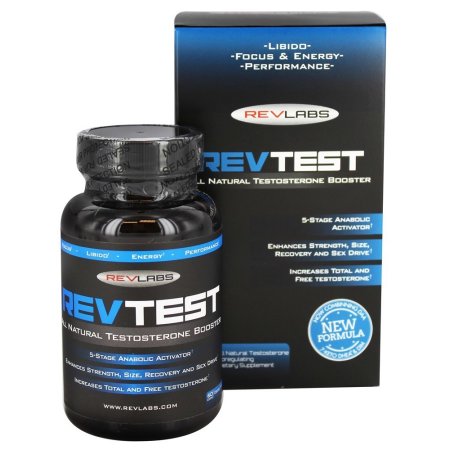RevLabs RevTest Todo testosterona natural 60 Cápsulas