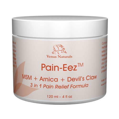 Dolor-Zee todos alivio de dolor Natural crema con MSM, árnica y Harpagofito, 4oz tarro