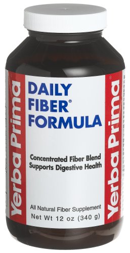 Polvo de Yerba Prima Botanicals - fórmula de fibra diaria, de 12 oz