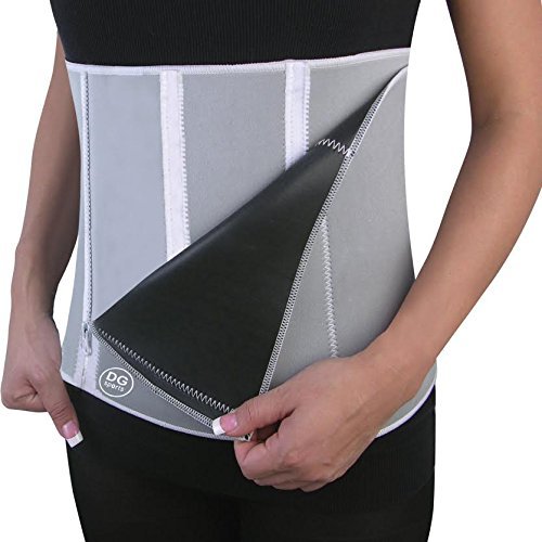 Tummy Trimmer Belt-delgado de cintura correa ajustable talla única hasta 50" ajuste de cintura