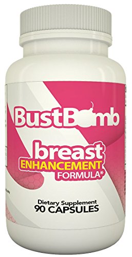 BustBomb Natural a base de hierbas píldoras para las mujeres | 90 cápsulas | Mejor valor