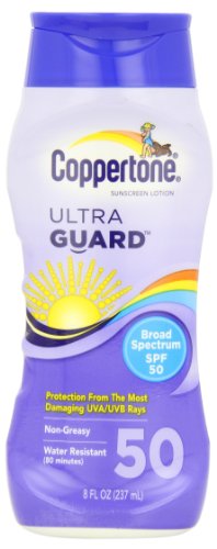 Coppertone UltraGuard loción SPF 50, 8 oz