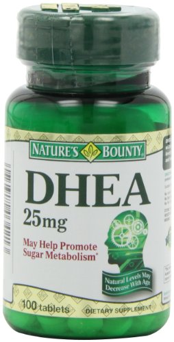 Generosidad de la naturaleza DHEA 25mg, 100 tabletas