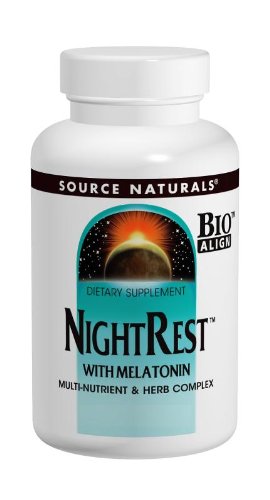 Source Naturals NightRest con melatonina, 200 tabletas