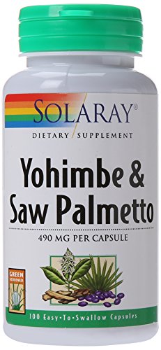 Yohimbe y Saw Palmetto propietario mezcla 490mg por cápsula