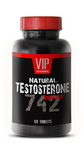 Natural de la testosterona - testosterona 742 - más energía y crecimiento muscular (1 botella 69 cuenta)