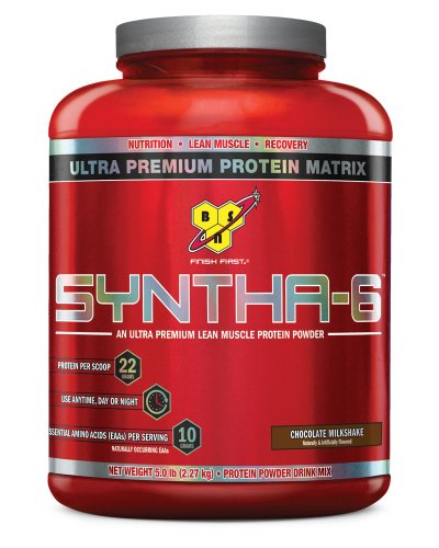 BSN SYNTHA-6 proteína en polvo - Chocolate batido, 5,0 lb (48 porciones)