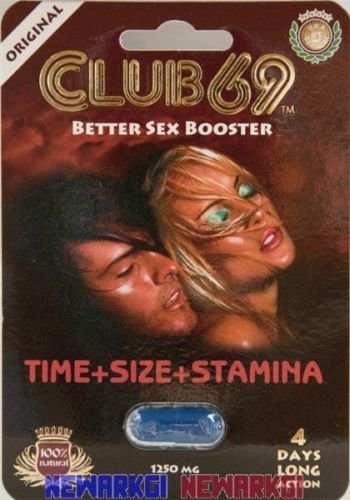 1 Pk Booster de sexo mejor Club 69 1250mg 4 días larga acción para hombres sexo píldora