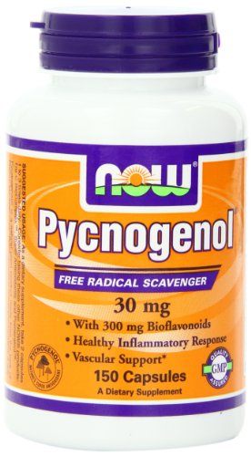 AHORA alimentos Pycnogenol 30mg, cápsulas de 150