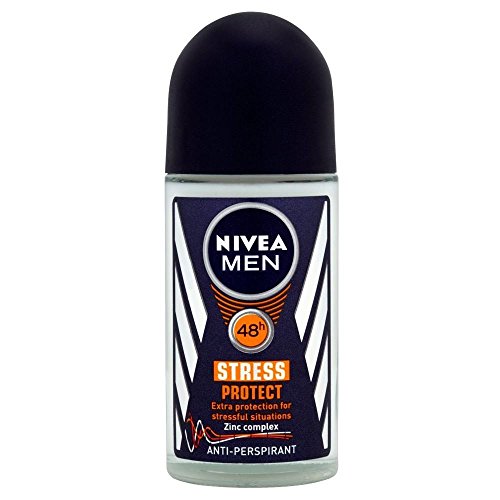 Nivea for Men estrés proteger 48h Anti Perspirant desodorante roll-on (50ml)