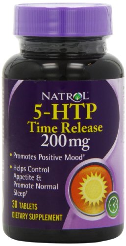 Natrol 5-HTP TR tiempo liberación, 200mg, 30 comprimidos