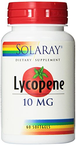Suplemento de licopeno de Solaray, 10 mg, 60 cuenta