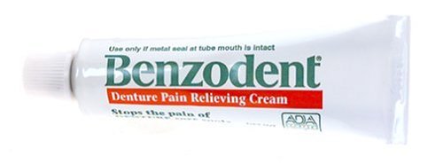Benzodent - 1 oz Crema de alivio del dolor Dental