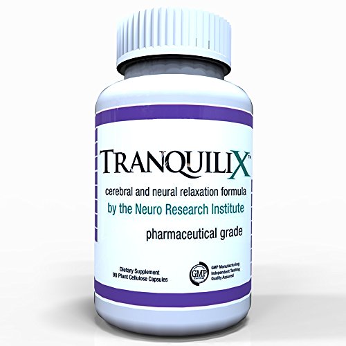 TranquiliX - 90 Caps #1 los mejores para la ansiedad rápida y alivio del estrés - grado farmacéutico contra la ansiedad fórmula para la relajación y reducción del estrés con la ayuda de estado de ánimo y sistema patentado AES ® para una máxima absorción