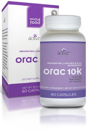 Activz - alimentos ORAC K de 10 - 60 cápsulas vegetarianas