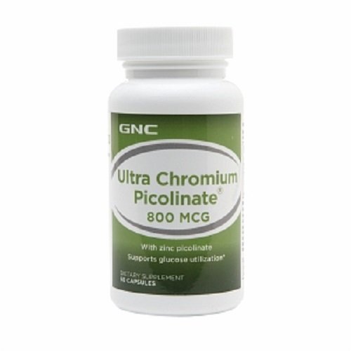 GNC Ultra cromo 800 de picolinato, cápsulas, 60 ea
