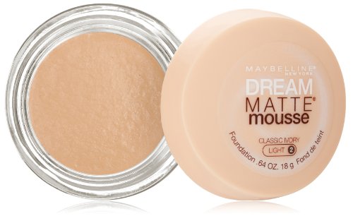 Maybelline New York Dream mate Mousse Foundation, clásico marfil, Onza 0,64