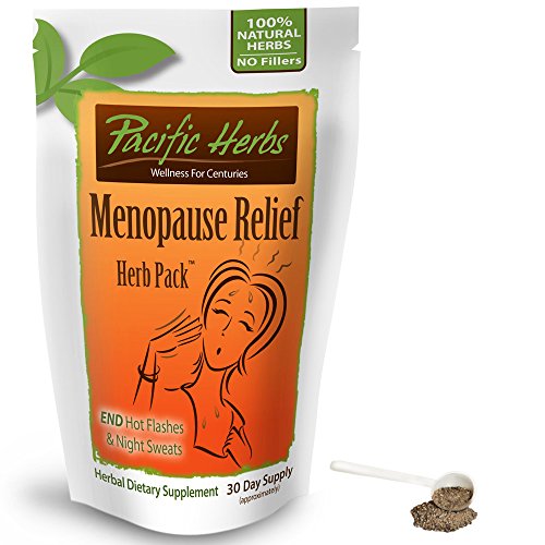 Síntomas de la menopausia sudores y todo de noche Pacífico hierbas menopausia alivio hierba Pack, tratamiento Natural para bochornos,