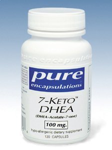 Puros encapsulados - 7-Keto DHEA 100 mg 120 vcaps